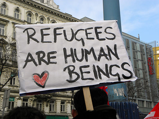2013-02-16_-_Wien_-_Demo_Gleiche_Rechte_für_alle_(Refugee-Solidaritätsdemo)_-_Refugees_are_human_beings